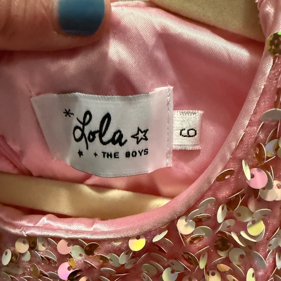 Lola and the Boys ROSIE BOWS DRESS - Picture 7 of 7